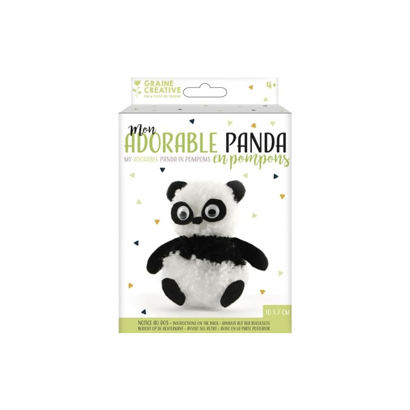 Graine Créative De Mein Lovely Panda in Pompoms