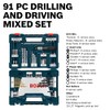 Bosch Set de Puntas y Brocas V-Line 91 pz