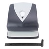 Hole Punch Small Plastic Adjustable Positioning Punching Machine for Stationery
