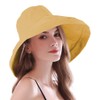 AIDIER Women's 2-in-1 Extra Wide Brim Summer Hat Foldable Floppy