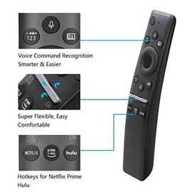 BN59-01312A RMCSPR1BP1 - Mando a Distancia de Voz para Samsung 4K Smart TV QN43Q60RAF QN43Q60RAFXZA QN49Q60RAF QN49Q60RAFXZA QN55Q60RAF QN55Q60RAFXZA 