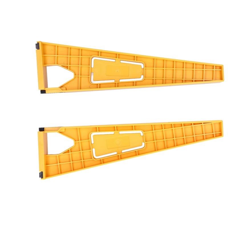 2Pcs Drawer Slide Jig ABS Cabinet Installation Aid Mounting Tool