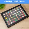 JOUTYFOR Enamel Pin Display Case, 13.8" X 9.4" Pin Collection