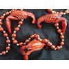 Realistic Crawfish Lobster Mardi Gras Bead Beads Necklace Cajun Creole