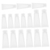 Mikinona 16pcs Squeeze Cream Tube Skin Care Sample Travel Bottles