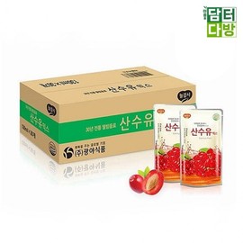 Gwangya Foods Cornelian Cherry Pouch 130ml 1 Box (30 pouches)