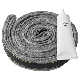 New 280140 Dryer Drum Felt Seal Gasket for Whirlpool Kenmore May-tag Dryers Replacement 8557277 W10116344 W10521119 Felt Seal 1-Year QA (Includes high Temperature Adhesive)