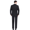 P&L Men's Two-Piece Classic Fit Office 2 Button Suit Jacket