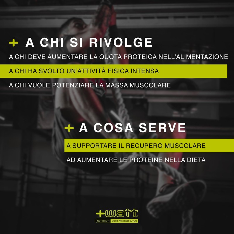 + Watt Whey Protein 90 Proteins del Siero del Latte