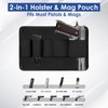Threehome Upgraded Pistol & Magazine Pouch for Gun Safe Door