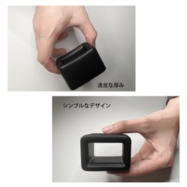 2 Pack Spacia 3rd Generation MK94S 2023~ / Spacia Base MK33V 2022~ Seat Belt Buckle Holder Buckle Cover One-Hand Wearing, Scratch Resistant, Black