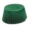 Fox Run Green Foil Bake Cups, Mini, 48 Cups