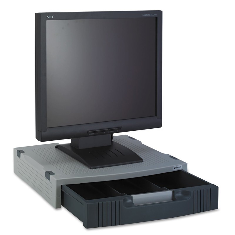 Innovera 55000 Basic LCD Monitor Stand, 15 x 11 x