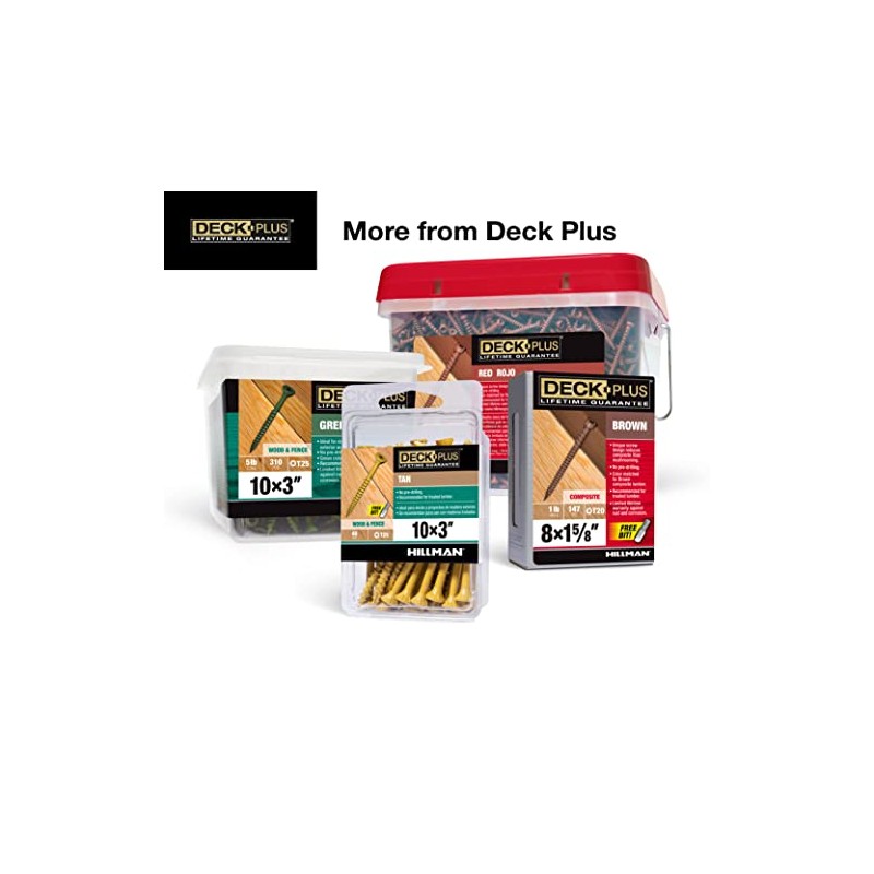Deck Plus Tornillos De Cubierta #8 X 1 1/4"