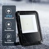 Simple Deluxe 2 Pack 100W Flood Lights Outdoor, 10000LM Daylight