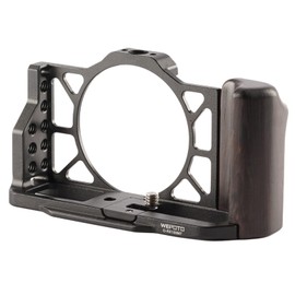 WEPOTO RX100M7/RX100M6 cage Enhanced Grip to protect camera from wear for Sony RX100M7/RX100M6/RX100VI/RX100VII camera -O-RX100M7-B