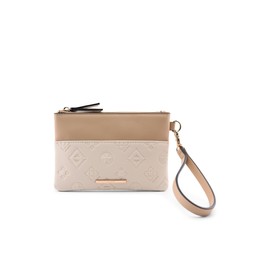 ALDO Women's Gelachter Change Purse, Bone, Small