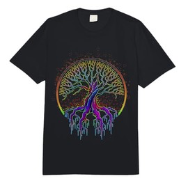 Trippy Tree of Life Gift The Tree of Life Comfort Colors Adult Heavyweight T-shirt