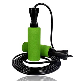 280 cm fitness skipping rope, speed rope for bouncing, training, boxing, endurance, sports, workout, rope jumping, endurance and slimming, skipping ropes for children and adults, skipping rope – colour [green]