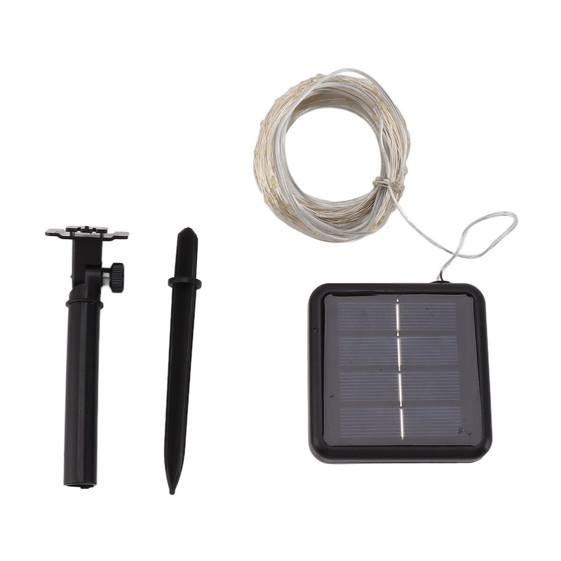 200 LED Solar Light Waterproof Adjustable Height Decorative Solar Rope
