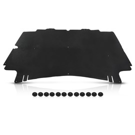 G-PLUS Hood Insulation Pad 1/2" Heat Blanket & Clips Compatible with Dodge Ram 1500 2002-2008/Fit Dodge Ram 2500 3500 2003-2009