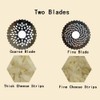 Qisong Stainless Steel Cheese Slicer with 2 Blades for Grating