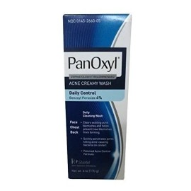 Panoxyl - 4 Acné Crema De Lavado 4% De Peróxido De Benzoilo
