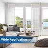 TOKPLNU Ceiling Curtain Rod Bracket, Heavy Duty Curtain Rod Holder
