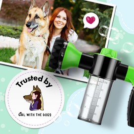 Girl With The Dogs Soap Dispensing Canister Replacement 3.5oz/100ml for Pet Wash Sprayer Nozzle for Dog Wash, Dog Shower, Dog Soap & Bathing Supplies