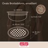 Zenker Your Bread Baking Mould – Enamel, Chestnut Brown, 2000