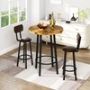 Recaceik 3 Piece Pub Dining Set, Modern Bar Table and