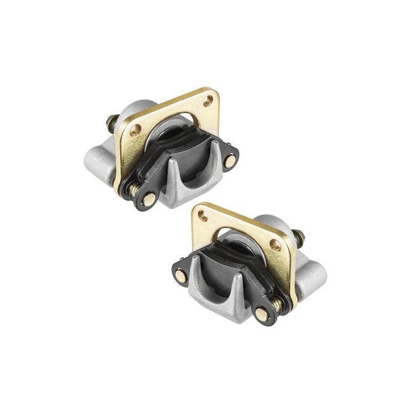 Caltric Rear Left Right Brake Caliper w/ Pads for Polaris
