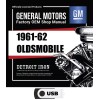 1961-1962 Oldsmobile Factory OEM Shop Manuals on USB