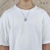 S.W.P Ring, Necklace, Unisex, Stainless Steel Chain