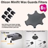 （60-Pcs）Minifit Prowax Wax Guards Filters for Oticon Hearing Aids,Oticon Minifit