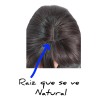 Vegas Extensión Toupe Peluquín Postizo Con Fleco Premium 34cm Clip