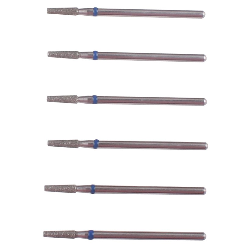 MZCMSL Juego De Brocas Para Cutículas De Barril Cónico Con