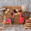 Aliceset 4 Pcs Western Yard Decorations Outdoor, 2 Sets Cowboy