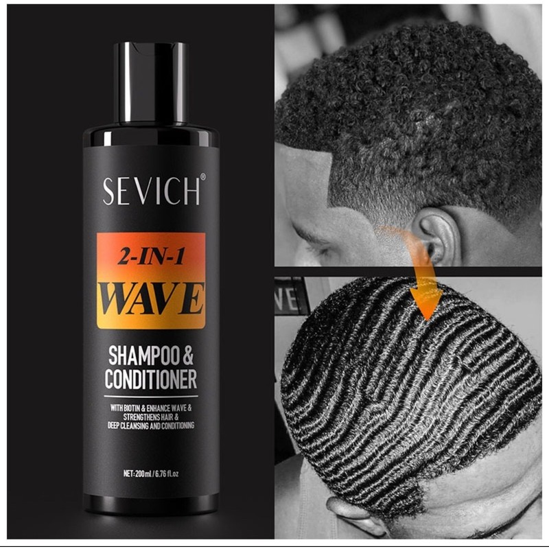 Sevich 2in1 Wave Shampoo & Conditioner, Effortless Waves Wavy Hair