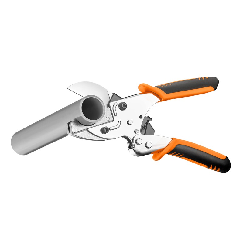 LA ZINNIA Ratchet Miter Shears Kit, Multi Angle Miter Cutter