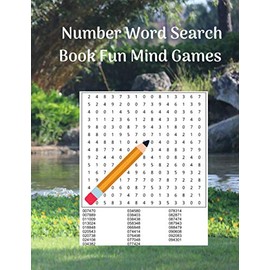 Number Word Search Book Fun Mind Games: 100 Exciting Number Puzzles for Adults