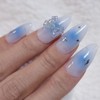 Blue Cheek Handmade Nail Tips - Ballerina / 블루치크 수제네일팁