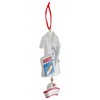 Kurt Adler A1982 Nurse Uniform Ornament for Personalization, 4-inch High,