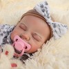 FANCCI Lifelike Reborn Baby Dolls, 18 inches Realistic Newborn Sleeping