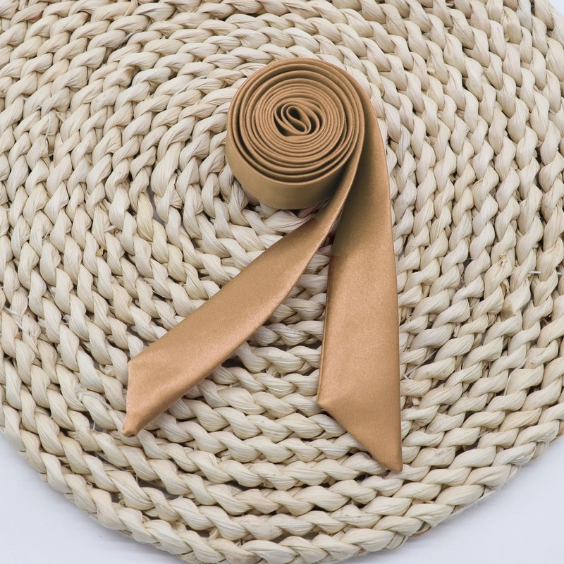 Gsyziux Ribbon Bow Ties for Women, Self-tie Womens Tie Satin