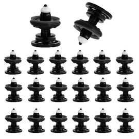 RXKFIGX Pack of 25 Door Panel Mounting Clips, Fixing Door Panel Clips T5, Plastic Car Mounting Clips, Car Universal Car Clips Car Mounting Clips