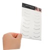 Minkissy 5 Sheets Lower Eyelash Stickers Natural Looking Fake Eyelashes