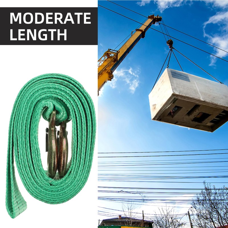 iplusmile Heavy Duty Tow Ropes Car Dolly Hook 5t Capacity