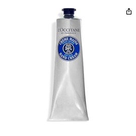 L’OCCITANE Shea Butter Hand Cream: Nourishes Very Dry Hands, Protects Skin, With 20% Organic Shea Butter, Vegan
