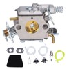 Carburetor Set Replacement Carburetor with Accessories for Chain Saw 2150LE